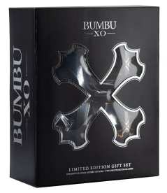Bumbu XO Rum with Rock Glasses. Costs 40.99