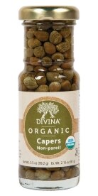 Divina Organic Capers. Costs 3.99