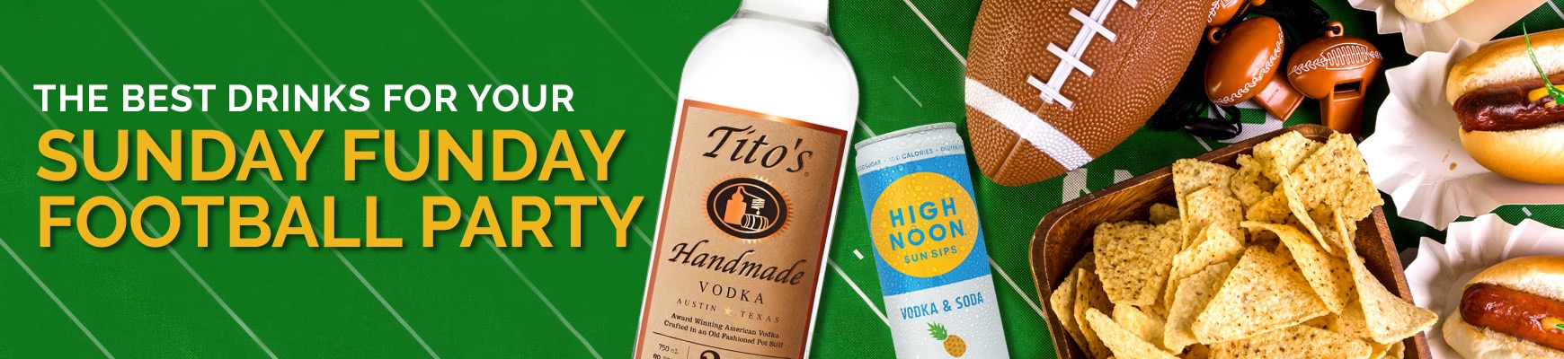 The Best Drinks for Your Sunday Funday Football Party