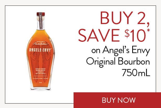 BUY 2, SAVE $10* on Angel’s Envy Original Bourbon 750mL. Buy Now.