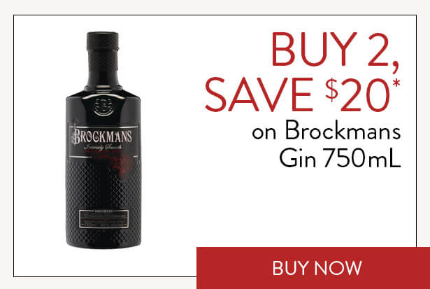 BUY 2, SAVE $20* on Brockmans Gin 750mL. Buy Now.