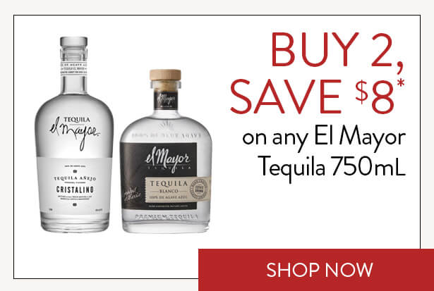 BUY 2, SAVE $8* on any El Mayor Tequila 750mL. Shop Now.