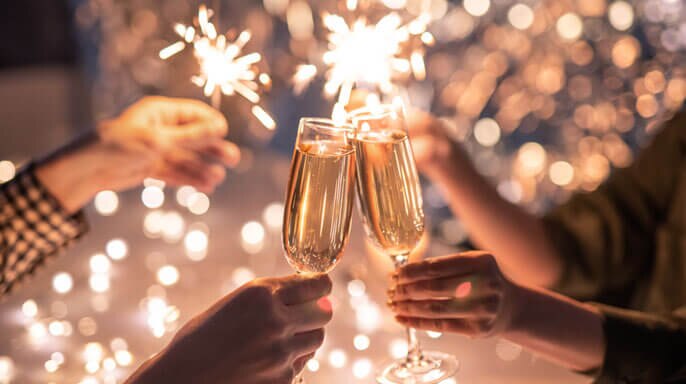 Highly Rated Sparkling Wines to Pop on New Year's Eve