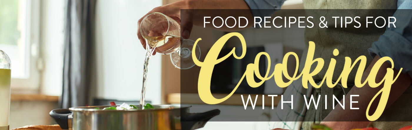 Food Recipes Cooked with Wine