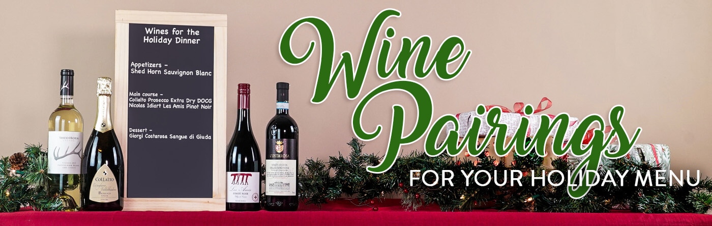 Holiday Menu & Wine Pairings