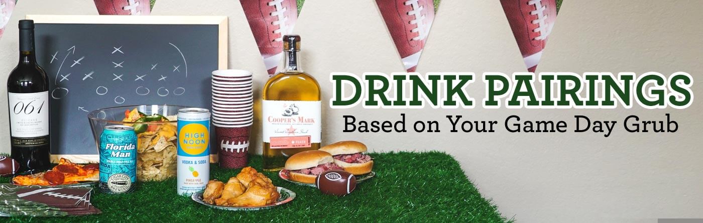 Drink Pairings for Your Game Day Grub