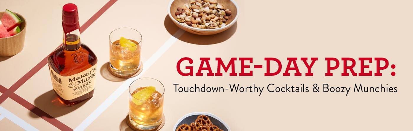 Game Day Prep: Touchdown-Worthy Cocktails & Boozy Munchies