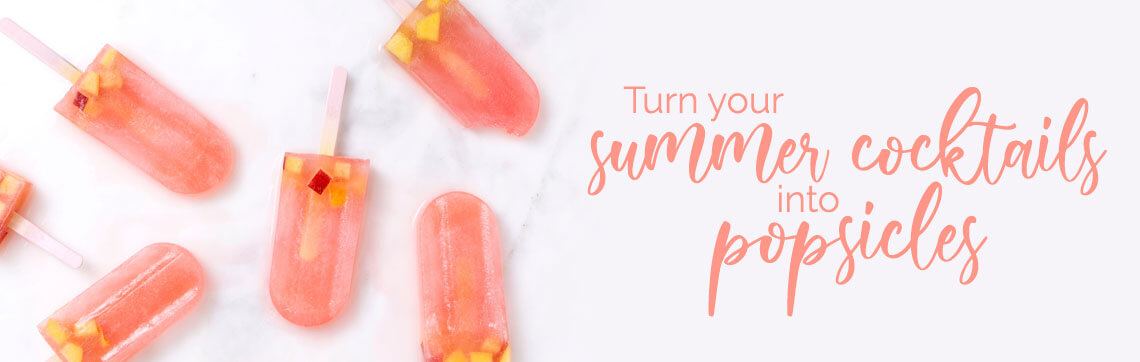 Summer Cocktails into Popsicles