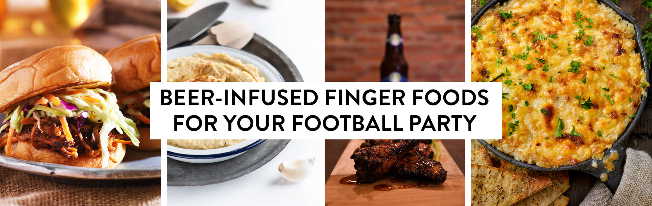 Beer-Infused Finger Foods for your Football Party
