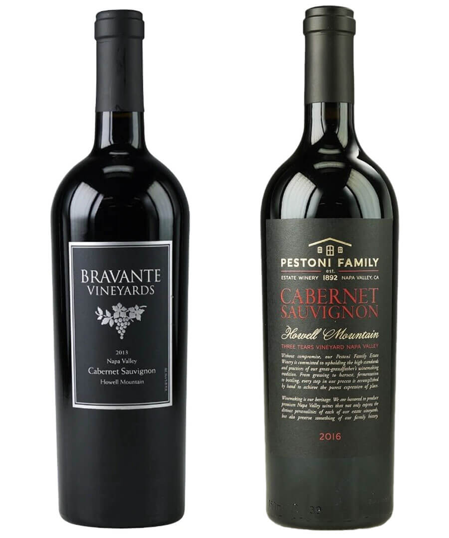 Pestoni and Bravante wines