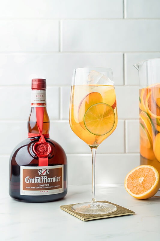 Grand Marnier cocktail in lifestyle setting