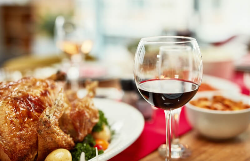 Pair your Pinot Noir with a beautiful home cooked meal of chicken, turkey or beef.