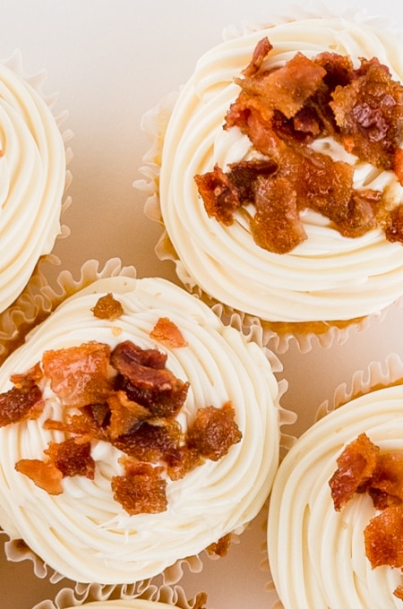 picture of Bacon Bourbon Cupcakes