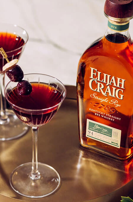 Elijah Craig Chocolate & Cherry Manhattan