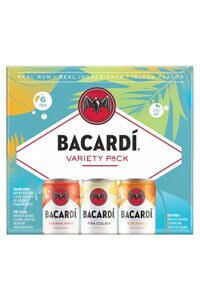 Bacardi Rum Premixed Cocktail Variety 6pk