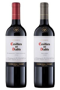 Concha y Toro Casillero del Diablo Wines 750mL