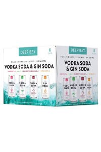 Deep Bay Vodka & Gin Premixed Cocktail Variety 8pk