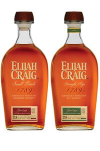 Elijah Craig Straight Rye Whiskey 750mL