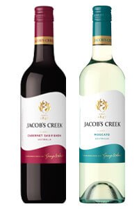 Jacob’s Creek Wines 750mL