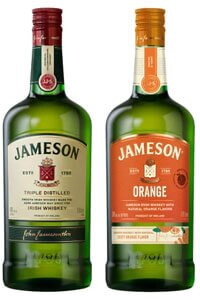 Jameson and Jameson Orange Irish Whiskey 1.75L
