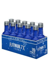 Platinum 7X Vodka 50mL 10pk