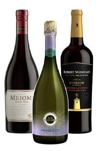 Meiomi, Kim Crawford, Robert Mondavi wines 750mL