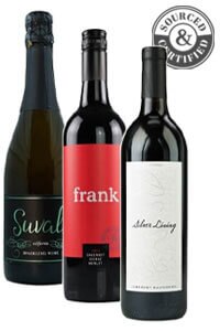 Silver Lining, Frank and Suvali 750mL bottles