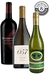 Smythe, Perimeter and Block 57 Wines 750mL bottles