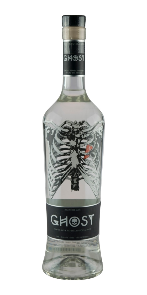 Ghost Tequila Blanco bottle.