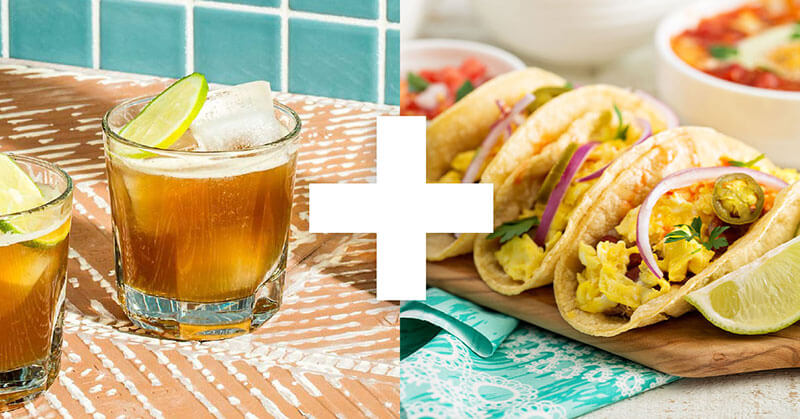 Cold Brew Margarita + Breakfast Tacos
