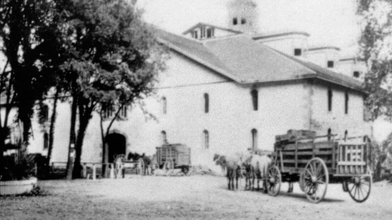Charles Krug Winery, the first commercial winery