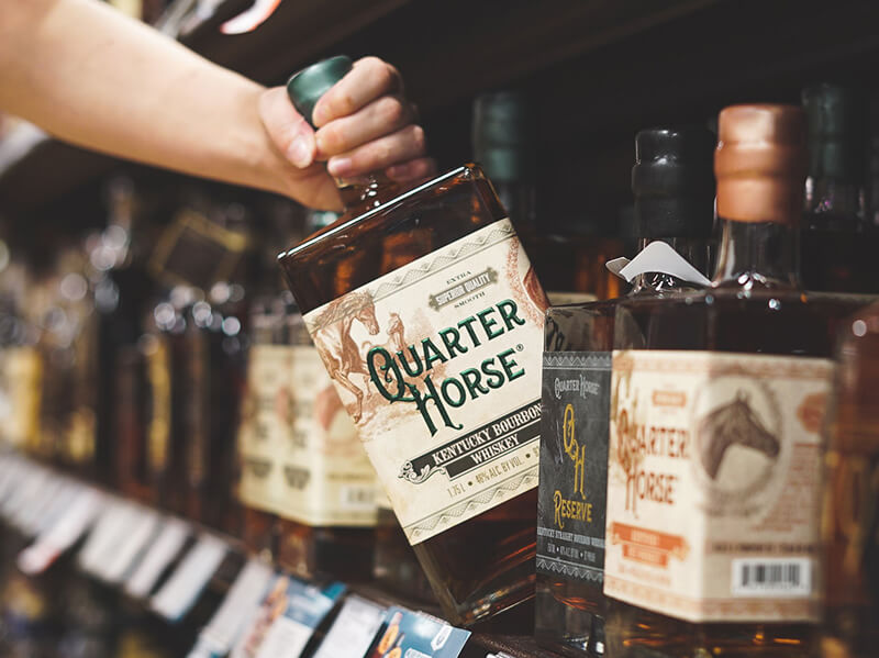 Quarter Horse Bourbon pulled off shelf at ABC Fine Wine & Spirits