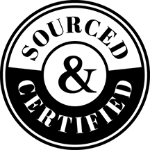Sourced & Certified logo