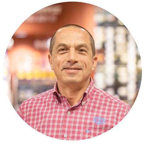 Atanas Nechkov, wine expert at ABC Fine Wine & Spirits