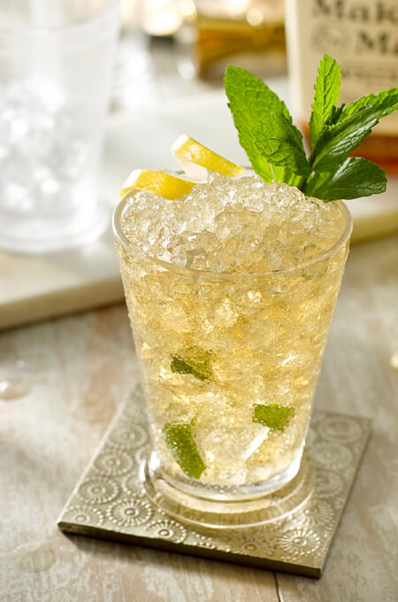 Champagne Mint Julep cocktail